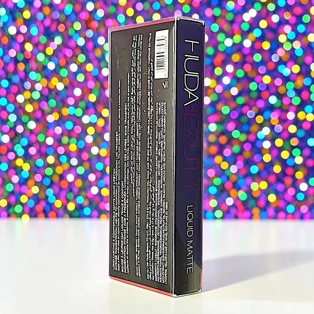 Huda Beauty Liquid Matte Lipstick in Alluring New In Box Limited Edition